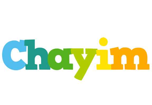 Chayim rainbows logo