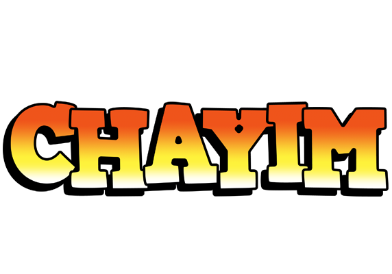 Chayim sunset logo