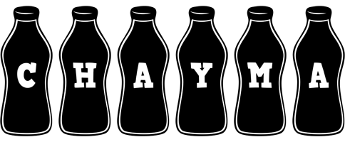 Chayma bottle logo