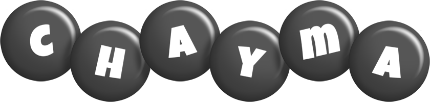 Chayma candy-black logo