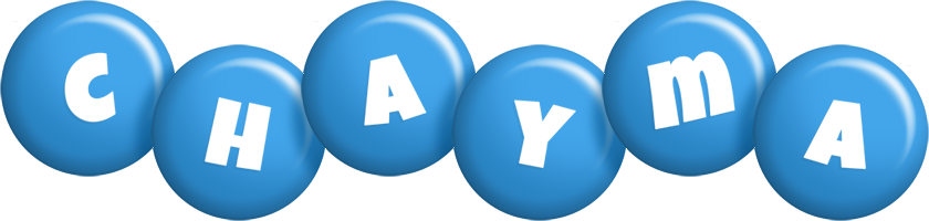Chayma candy-blue logo