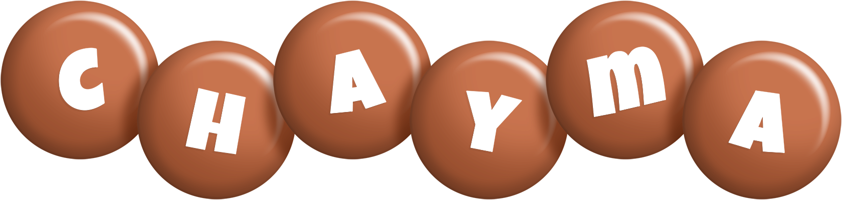 Chayma candy-brown logo