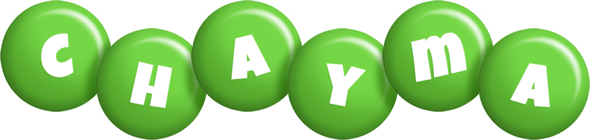 Chayma candy-green logo