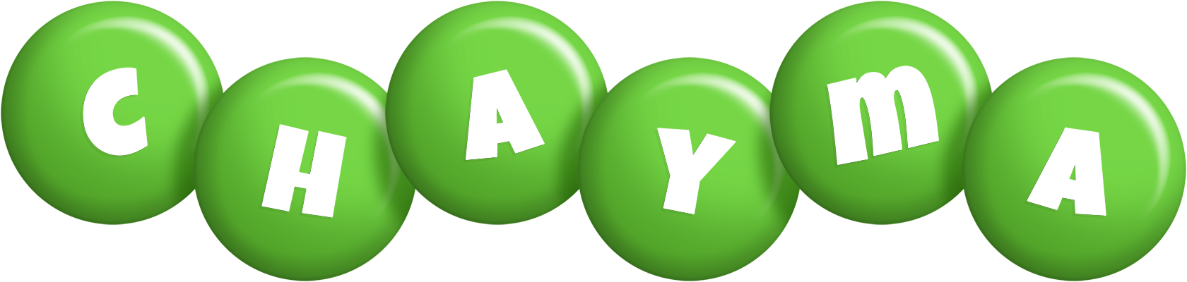 Chayma candy-green logo