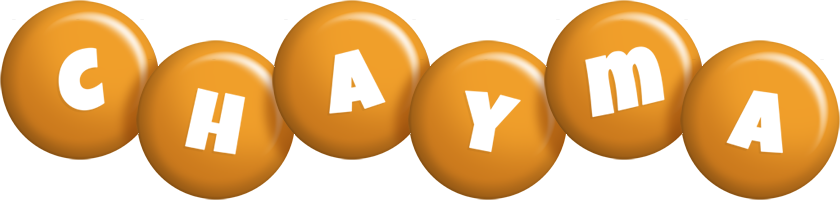 Chayma candy-orange logo