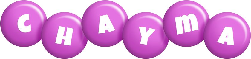 Chayma candy-purple logo