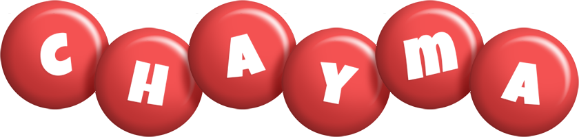 Chayma candy-red logo