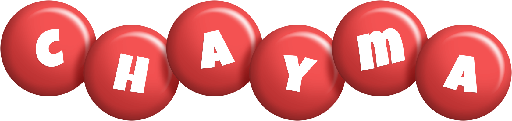 Chayma candy-red logo
