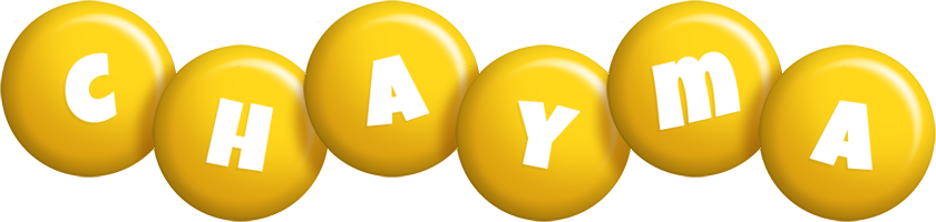 Chayma candy-yellow logo