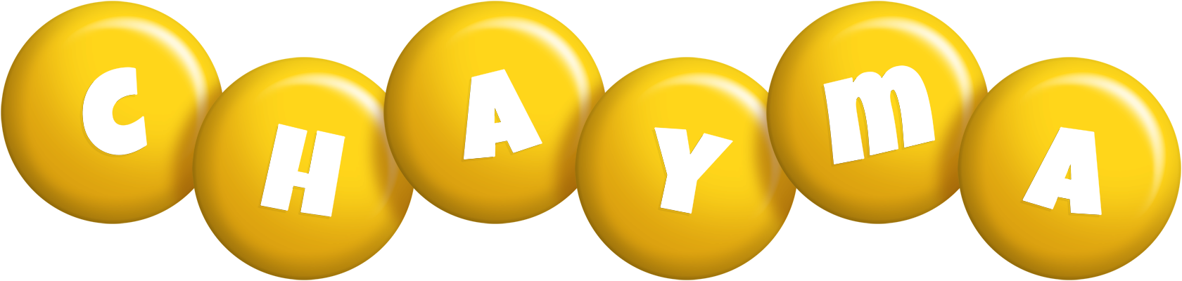 Chayma candy-yellow logo