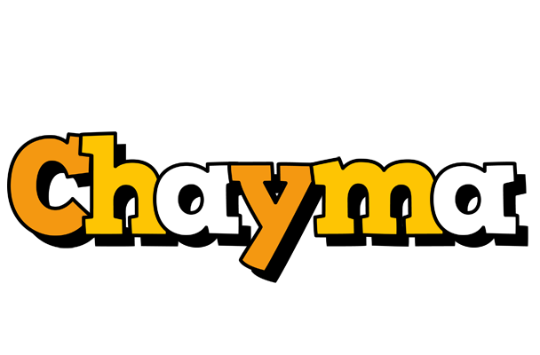 Chayma cartoon logo