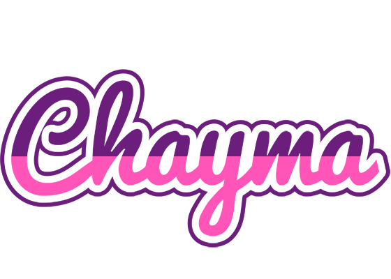 Chayma cheerful logo