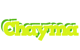 Chayma citrus logo