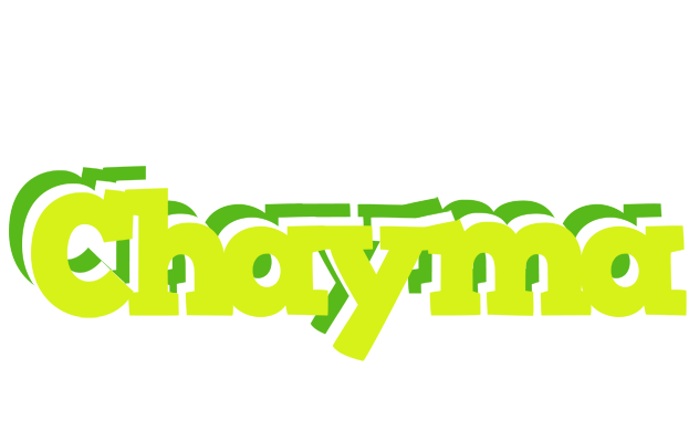 Chayma citrus logo