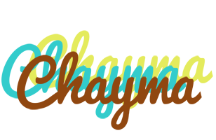 Chayma cupcake logo