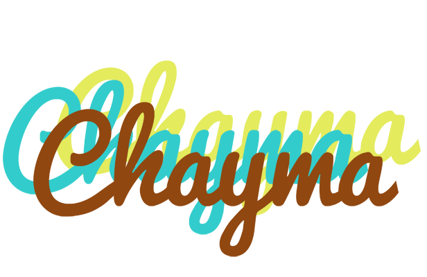 Chayma cupcake logo