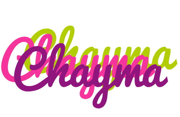 Chayma flowers logo