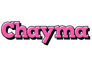Chayma girlish logo
