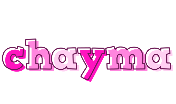 Chayma hello logo