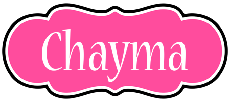 Chayma invitation logo