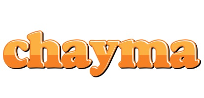 Chayma orange logo