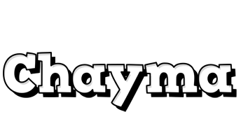 Chayma snowing logo