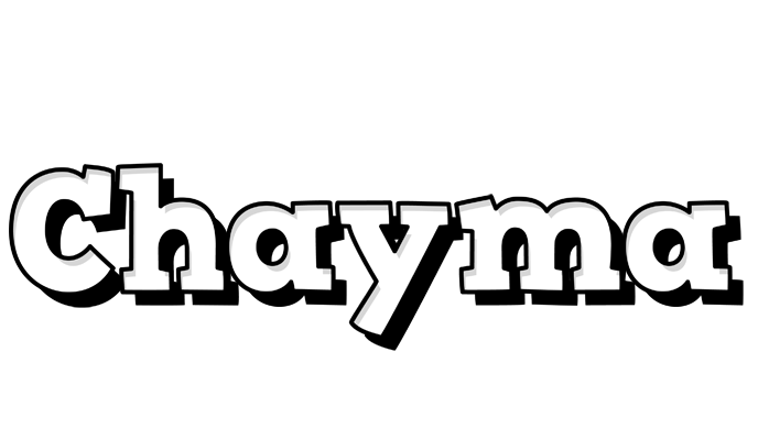 Chayma snowing logo