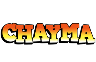 Chayma sunset logo