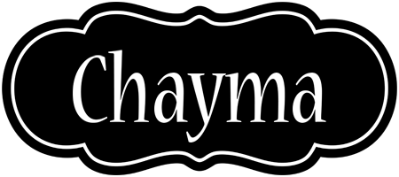 Chayma welcome logo