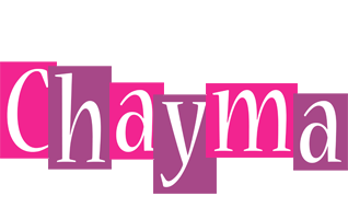 Chayma whine logo