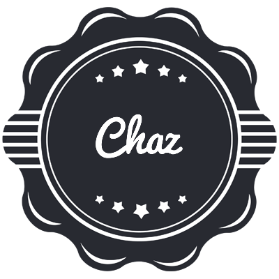 Chaz badge logo
