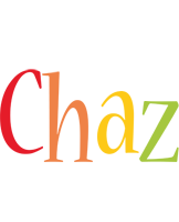 Chaz birthday logo