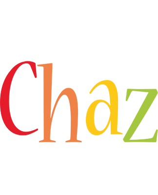 Chaz birthday logo