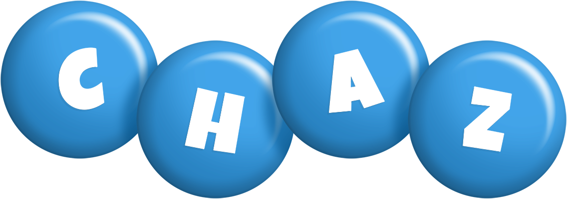 Chaz candy-blue logo