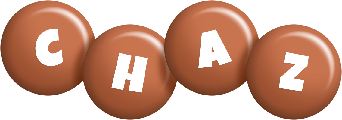 Chaz candy-brown logo
