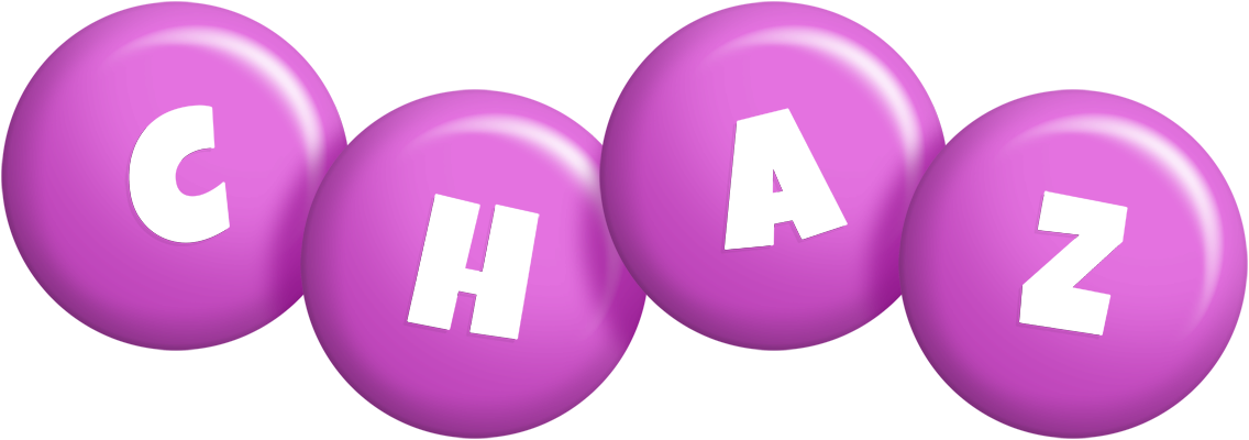 Chaz candy-purple logo