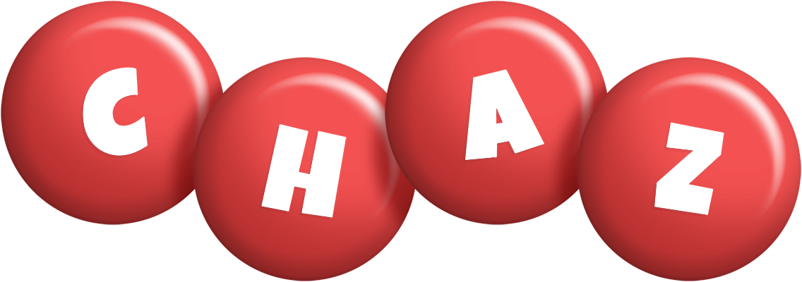 Chaz candy-red logo
