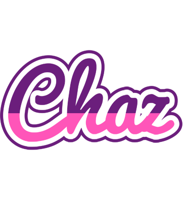 Chaz cheerful logo