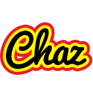 Chaz flaming logo