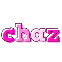 Chaz hello logo