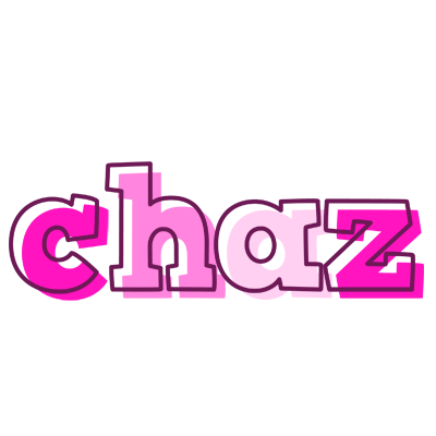 Chaz hello logo
