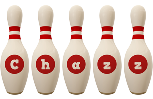 Chazz bowling-pin logo