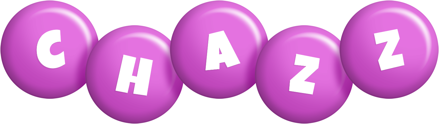 Chazz candy-purple logo