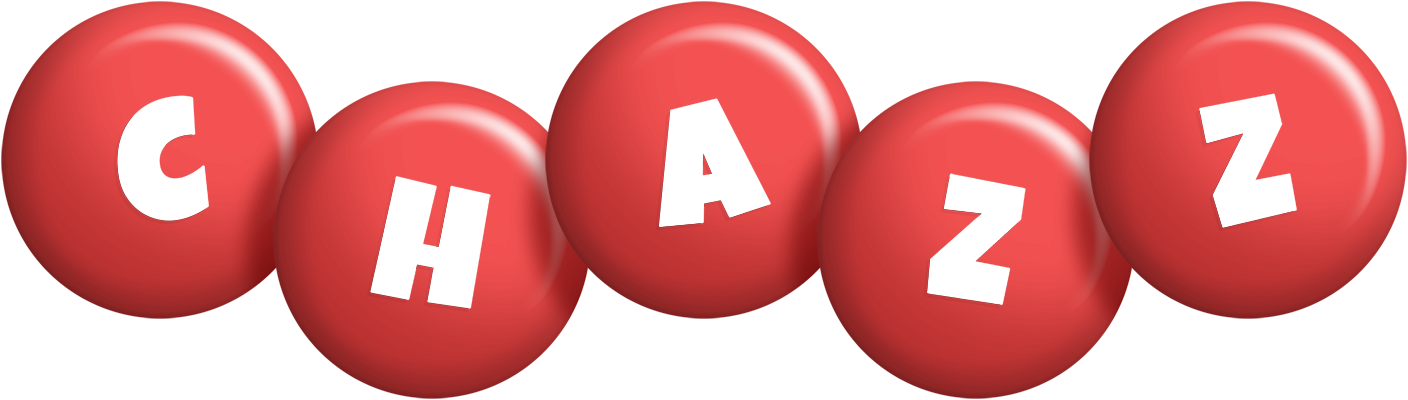 Chazz candy-red logo
