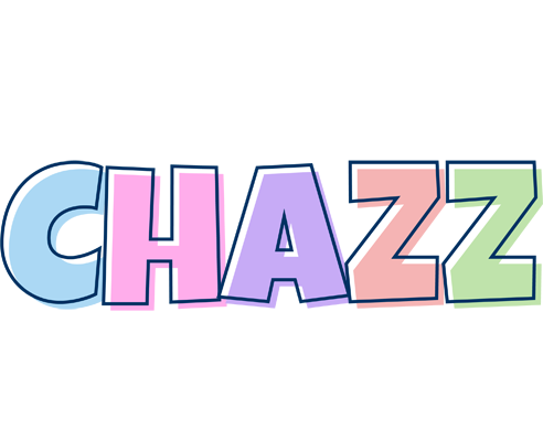 Chazz pastel logo