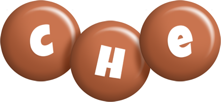 Che candy-brown logo