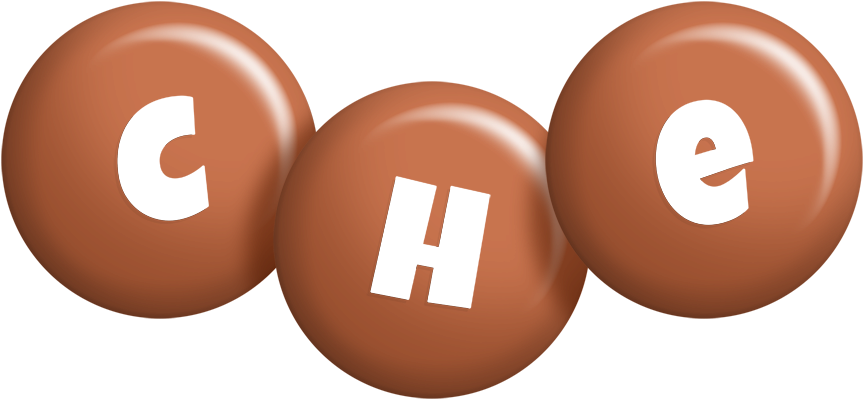 Che candy-brown logo
