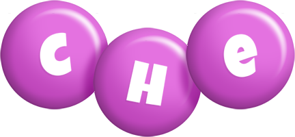 Che candy-purple logo
