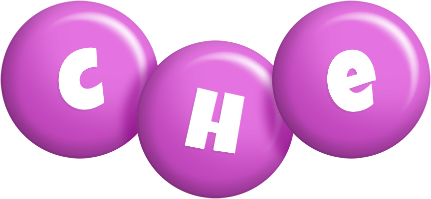 Che candy-purple logo