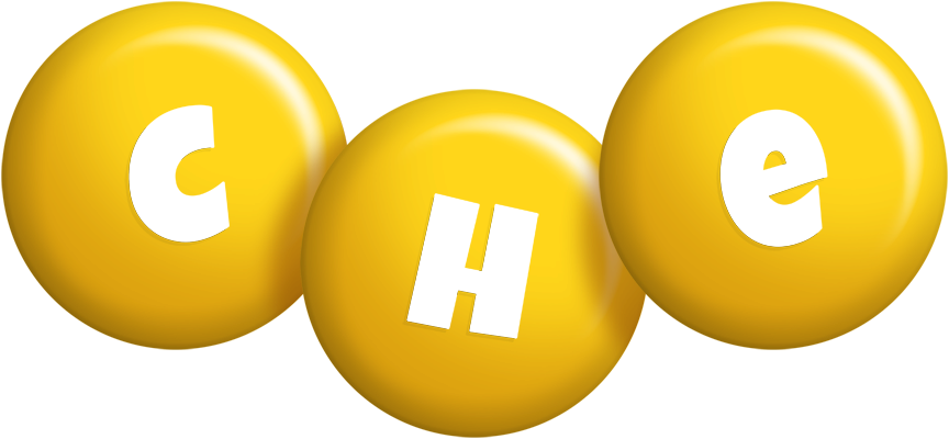Che candy-yellow logo